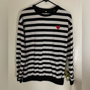 Striped long sleeve shirt